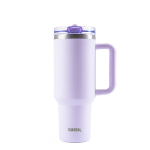 تانك كوينشر، ١٢٠٠ مل، زجاجة ستانلس ستيل، خالية من مادة BPA، معزولة حراريًا، مانع للتسريب - فلورا