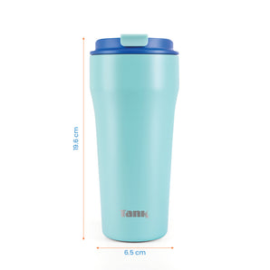 Tank Everyday Mug, 480ml, Stainless Steel, BPA free, insulated, Leakproof - Mint