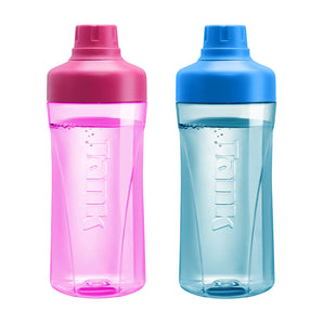 زجاجة تانك ترايتن ٥٠٠ مل - عبوه من (أزرق - زهرى)