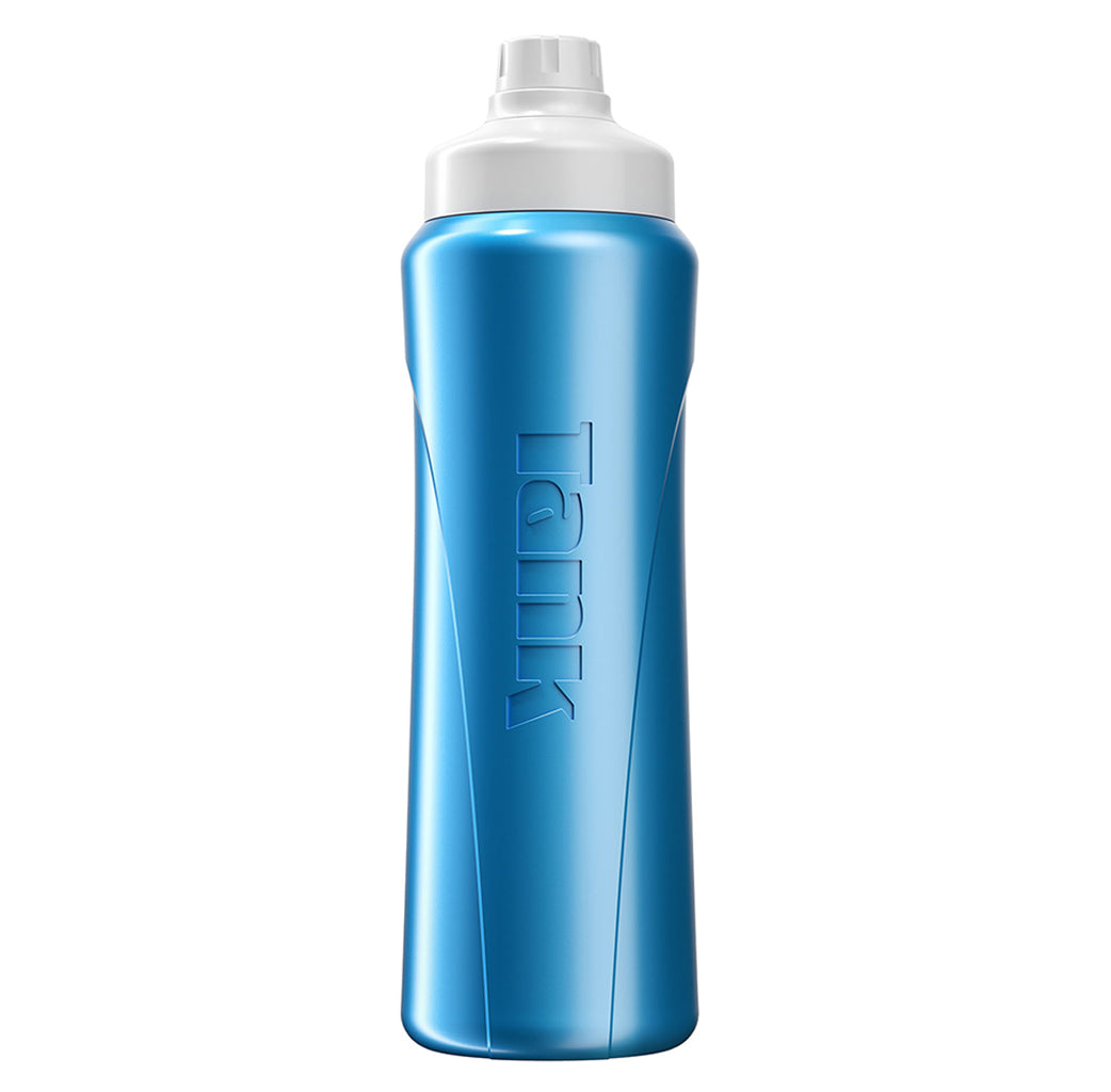 Tank Me Super Cool Bottle 1 Liter Light Blue – Tank Water